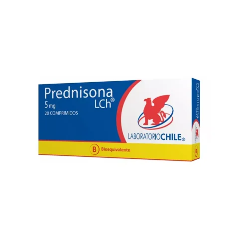 Prednisona LCh® 5 mg 20 Comprimidos