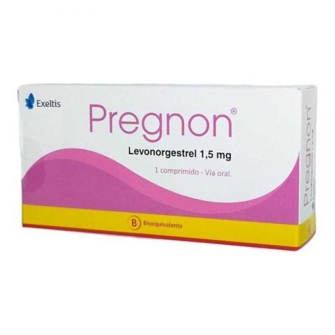 Pregnon®Levonorgestrel 1,5 mg Comprimido (1)