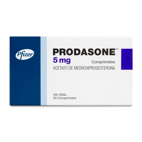 Prodasone® - Medroxiprogesterona 5 mg 20 Comprimidos