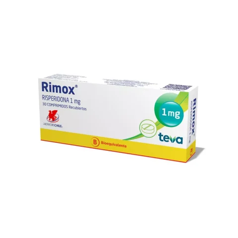 Rimox® Risperidona 1 mg - 30 Comprimidos