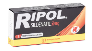 Ripol® 1 comp - Sildenafil 50 mg (1 comprimido)