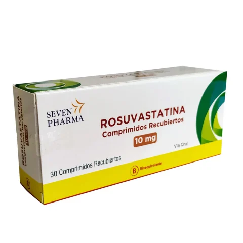 Rosuvastatina de 10 mg comprimido - 30 comprimidos