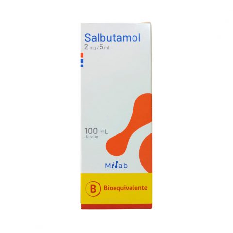 Salbutamol (sulfato) 2 mg/5ml - Jarabe 100 mL