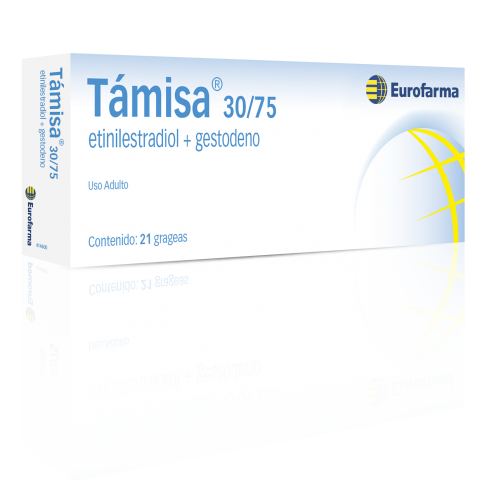 Tamisa® 30/75 Gestodeno/etinilestradiol 0,075/0,02 mg