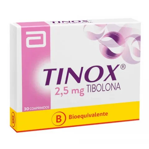 Tinox® Tibolona 2,5 mg - 30 Comprimidos