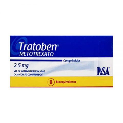 Tratoben® Metotrexato 2,5 mg comprimido - 50 comprimidos CNB