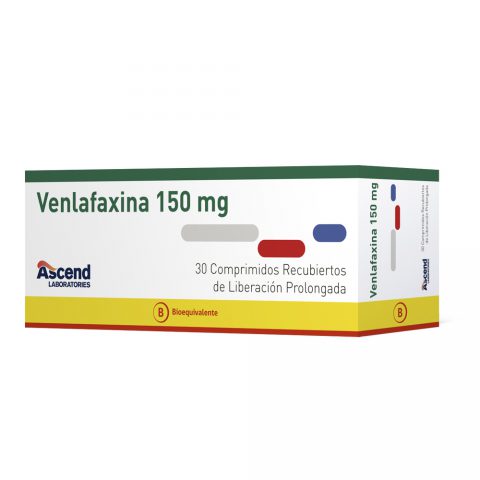 Venlafaxina 150 mg Comprimidos Recubiertos de Liberación Prolongada CNB - 30 Compimidos