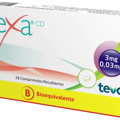Vexa CD Drospirenona/etinilestradiol  3/0,03 mg