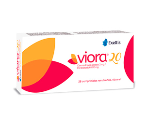 Viora 20 Clormadinona acetato/etinilestradiol  2/0,02 mg