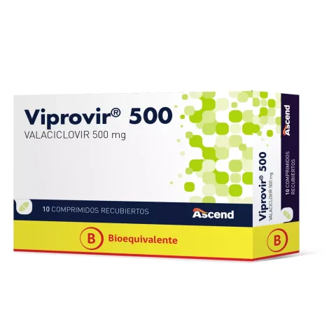 Viprovir® Valaciclovir 500 mg comprimido - 10 comprimidos