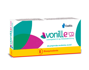 Vonille® CD Levonorgestrel/etiniestradiol 0,15/0,03 mg comprimido - 28 comprimidos