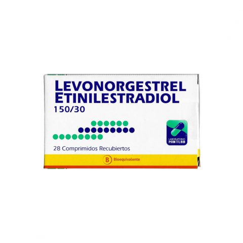 Levonorgestrel/etinilestradiol genérico Levonorgestrel/etiniestradiol 0,15/0,03 mg - 28 comprimidos