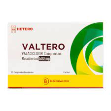 Valtero ® Valaciclovir 500 mg Comprimidos Recubiertos - 10 Comprimidos